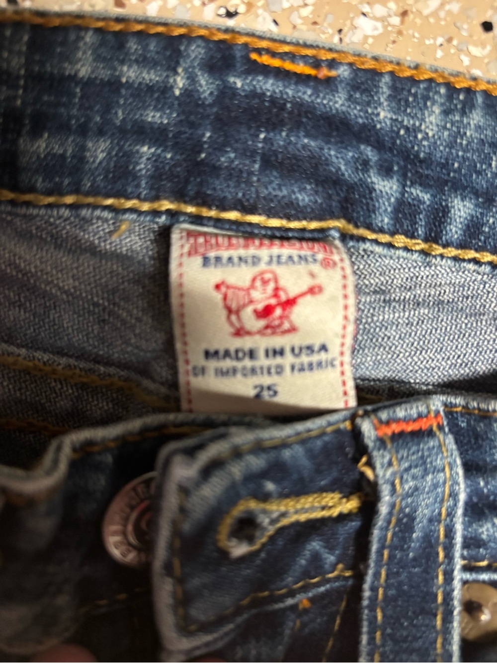 True Religion Women's Boot Cut Jeans - Dark Blue - Picture 2 of 4